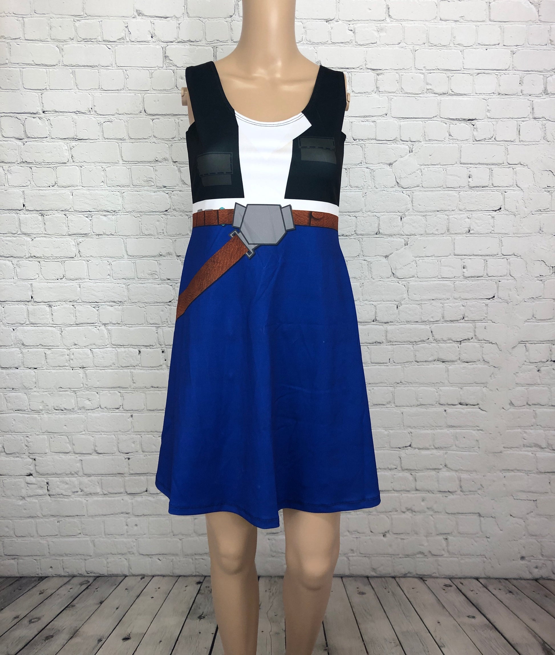Han Solo Star Wars Inspired Sleeveless Dress
