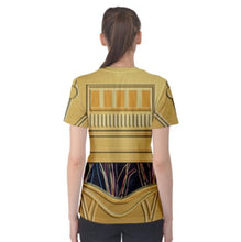 Women&#39;s C3PO Star Wars Inspired Shirt