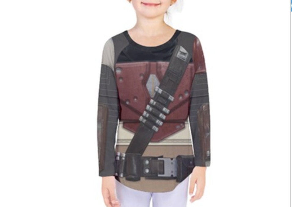 Kid&#39;s Bounty Hunter Star Wars Inspired Long Sleeve Shirt