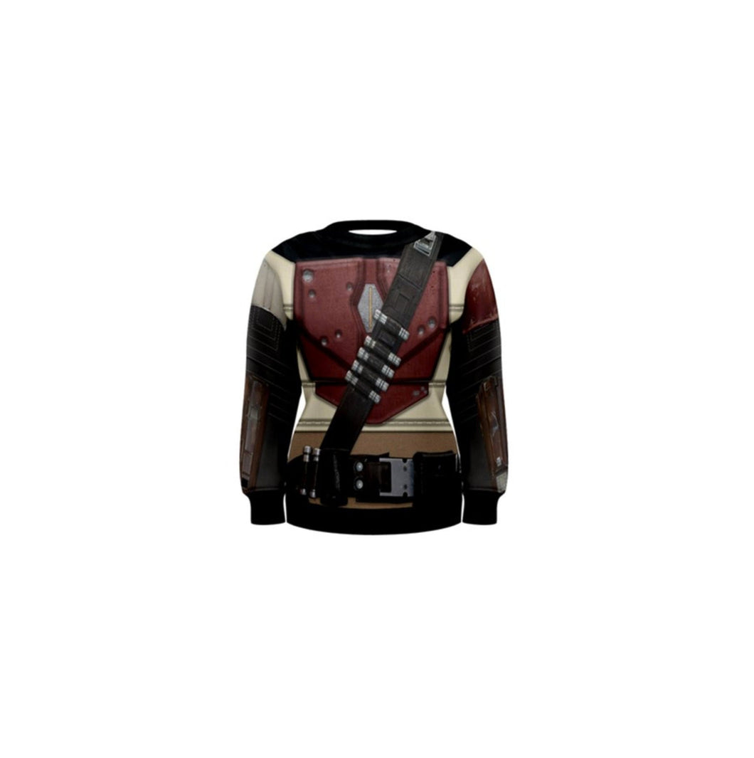 Women's Bounty Hunter Star Wars Inspired Crewneck Sweatshirt