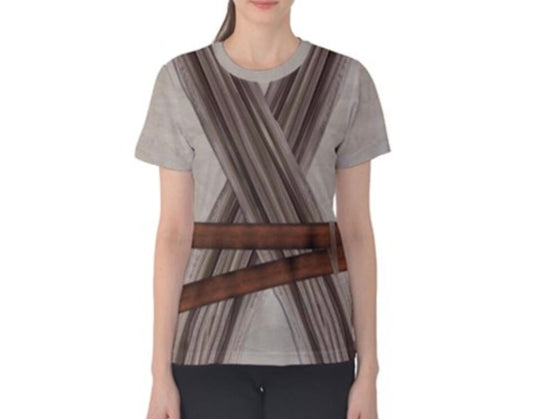 RUSH ORDER: Women's Rey Star Wars Force Awakens Inspired ATHLETIC Shirt