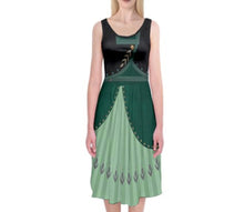 Queen Anna Frozen 2 Inspired Tank Midi Dress