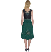 Queen Anna Frozen 2 Inspired Tank Midi Dress