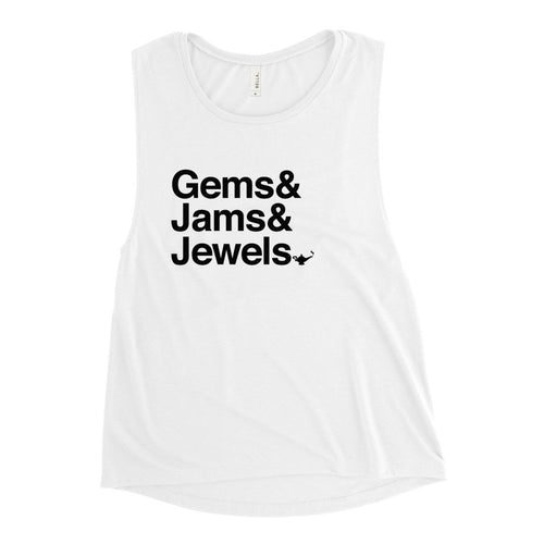 Aladdin Gems Jams Jewels Ladies’ Muscle Tank