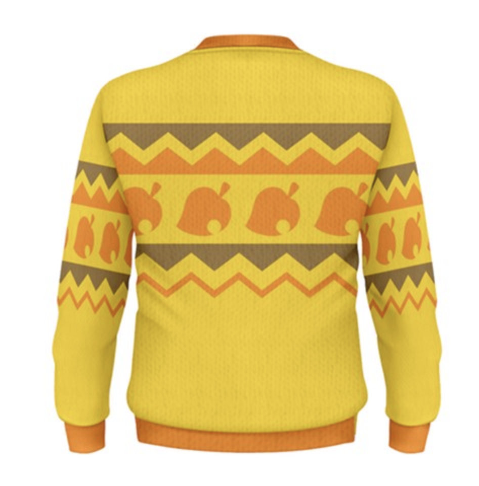 Men&#39;s Tom Nook Animal Crossing New Horizons Inspired Crewneck Sweatshirt