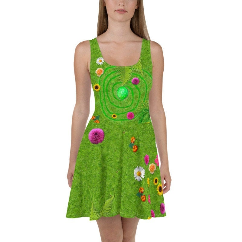 RUSH ORDER: Te Fiti Moana Inspired Skater Dress