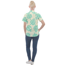 Women&#39;s Tom Nook Animal Crossing New Horizons Inspired Button Down Pocket Shirt