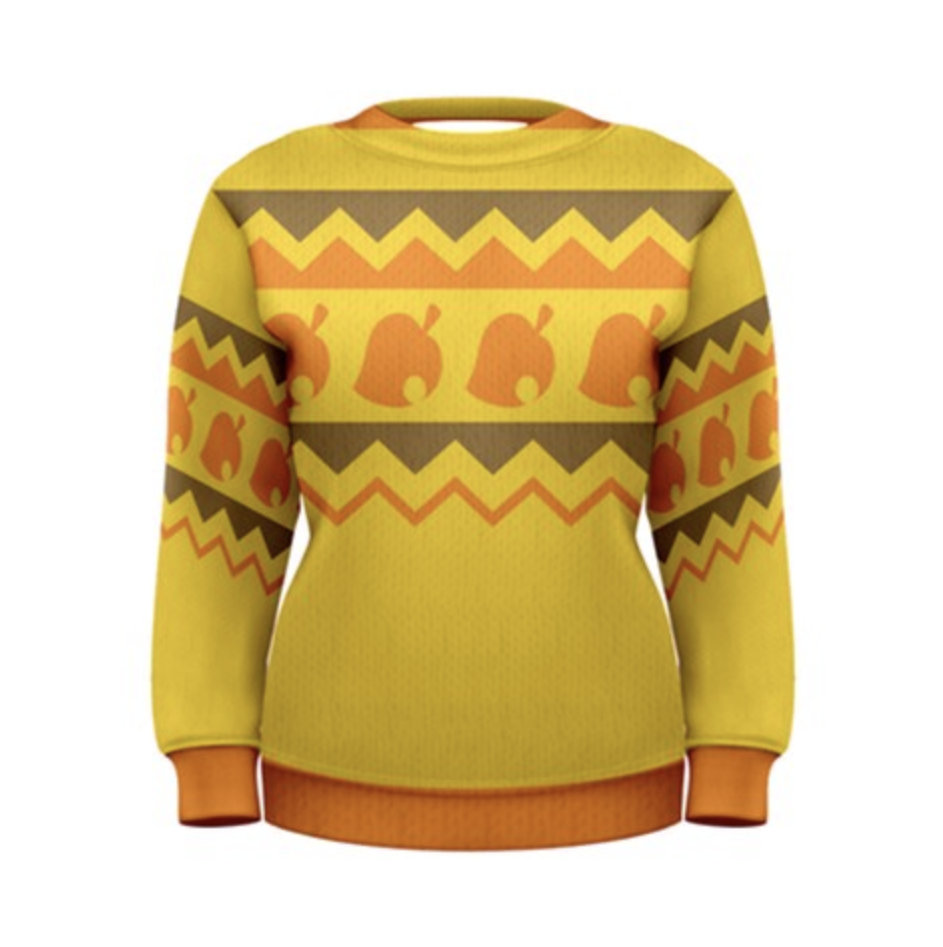 Women&#39;s Tom Nook Animal Crossing New Horizons Inspired Crewneck Sweatshirt