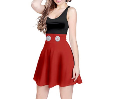 Mickey Inspired Sleeveless Dress