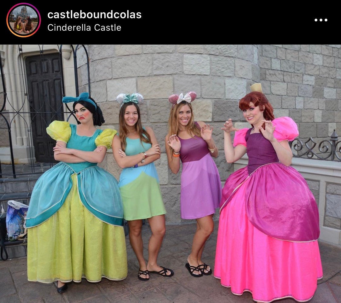 Anastasia Evil Stepsister Cinderella Inspired Sleeveless Dress