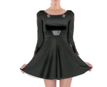 Second Sister Star Wars Inspired Long Sleeve Skater Dress