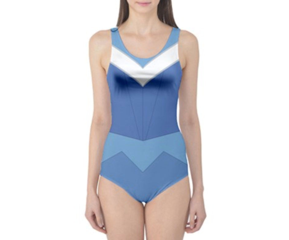 Aurora Sleeping Beauty Inspired One Piece Swimsuit