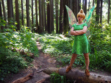 Tinker Bell Inspired Short Sleeve Skater Dress