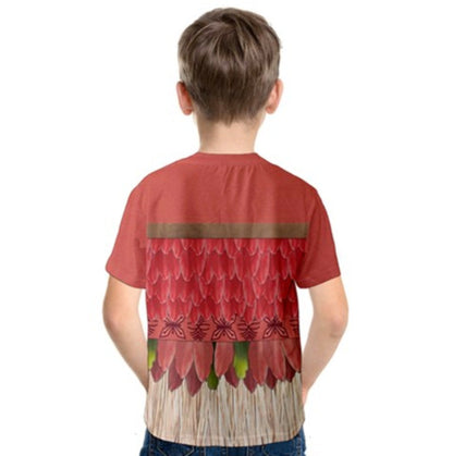 Kid&#39;s Chief Moana Inspired Shirt