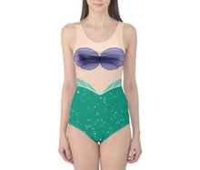 Ariel The Little Mermaid Inspired One Piece Swimsuit