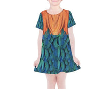 Kid&#39;s Hei Hei Moana Inspired Short Sleeve Dress