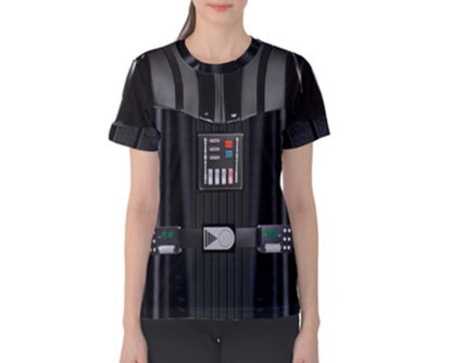 Women&#39;s Darth Vader Star Wars Inspired ATHLETIC Shirt
