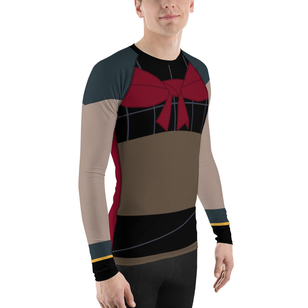 Men&#39;s Shang Mulan Inspired Athletic Long Sleeve Shirt