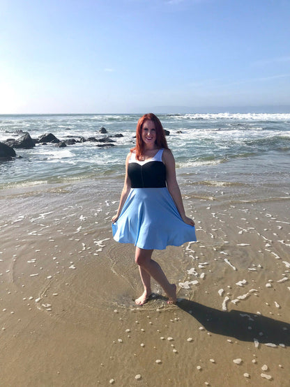 RUSH ORDER: Ariel Little Mermaid Inspired Skater Dress