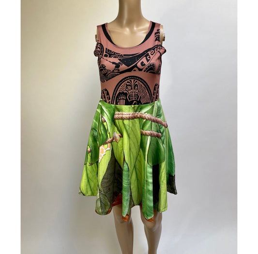 RUSH ORDER: Maui Moana Inspired Skater Dress