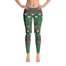 Christmas Mickey and Minnie Inspired Leggings