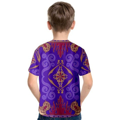 Kid&#39;s Magic Carpet Aladdin Inspired Shirt