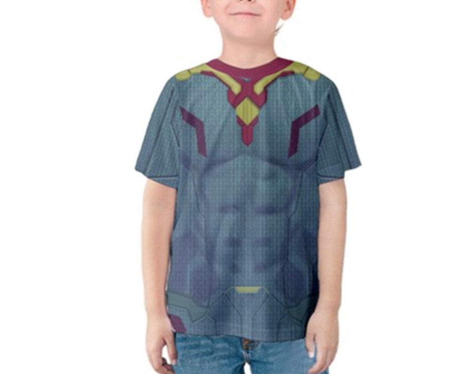 Kid&#39;s Vision The Avengers Inspired Shirt