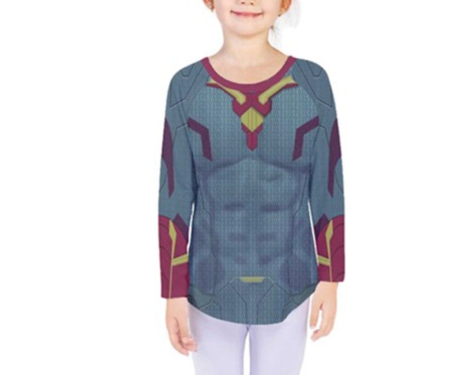 Kid&#39;s Vision The Avengers Inspired Long Sleeve Shirt