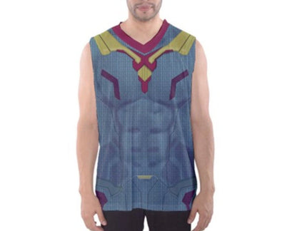 Men&#39;s Vision The Avengers Inspired Athletic Tank Top