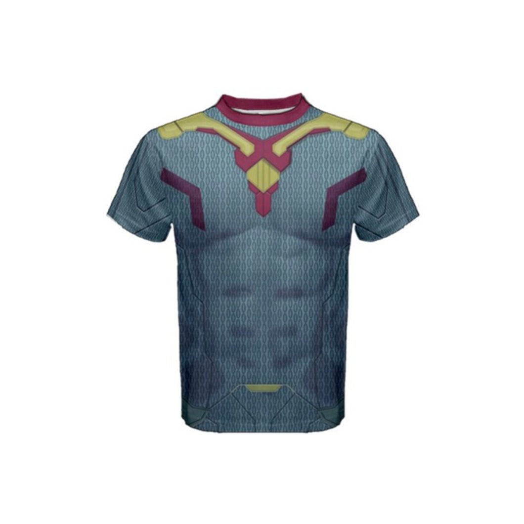 RUSH ORDER: Men's Vision The Avengers Inspired ATHLETIC Shirt