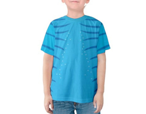 Kid's Navi Avatar Inspired Shirt