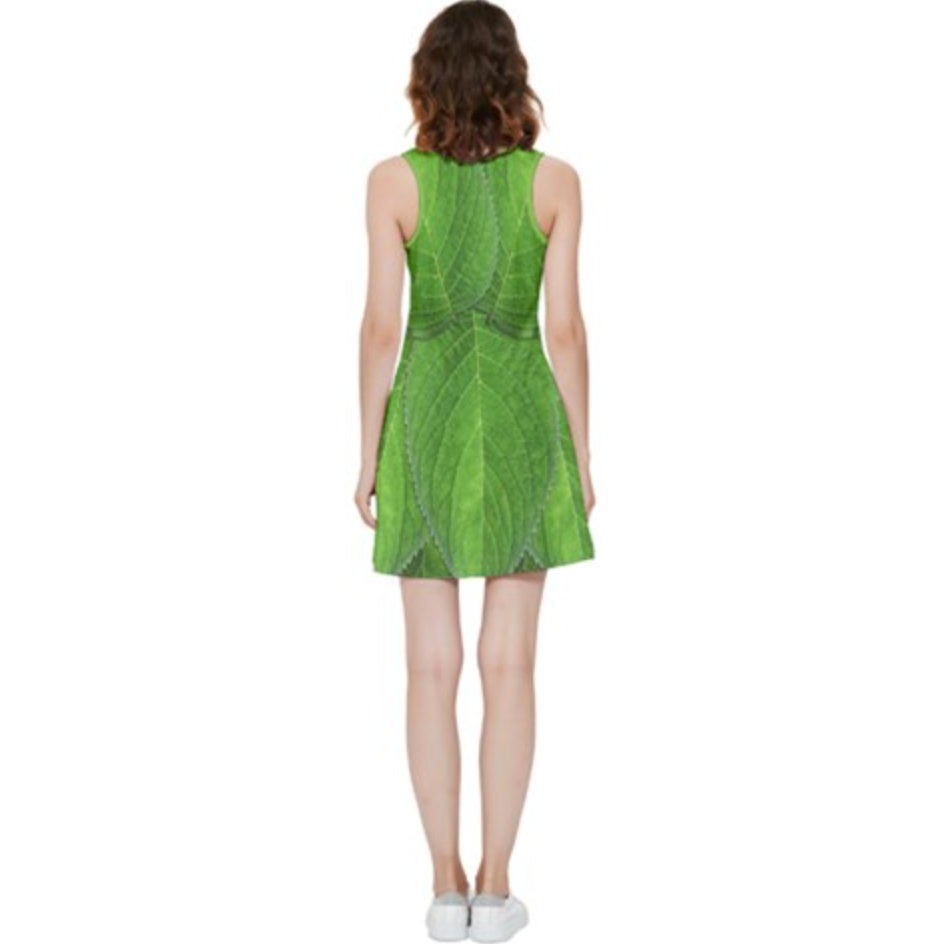 Tinker Bell / Peter pan Inspired REVERSIBLE Sleeveless Dress
