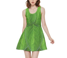 Tinker Bell / Peter pan Inspired REVERSIBLE Sleeveless Dress