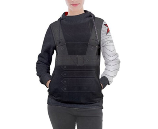 Women&#39;s Winter Soldier Inspired Hoodie