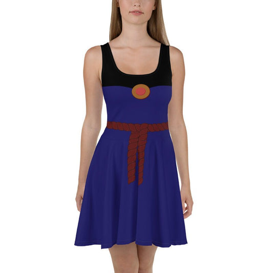 Evil Queen Snow White and the Seven Dwarfs Inspired Skater Dress