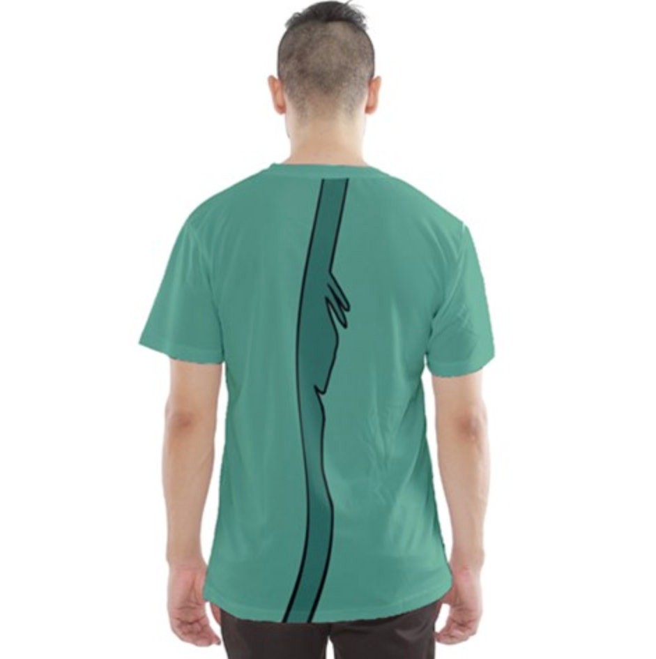 Men's Flotsam and Jetsam The Little Mermaid Inspired ATHLETIC Shirt