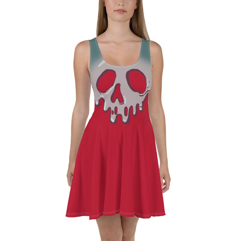 Poison Apple Snow White and the Seven Dwarfs Inspired Skater Dress