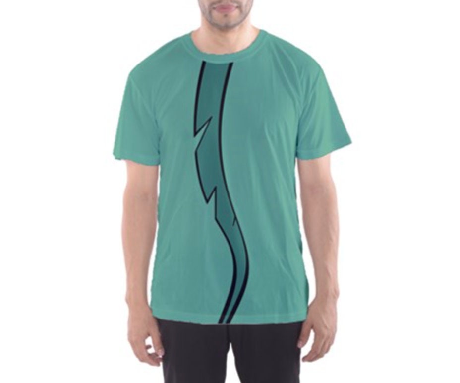 RUSH ORDER: Men's Flotsam and Jetsam The Little Mermaid Inspired ATHLETIC Shirt