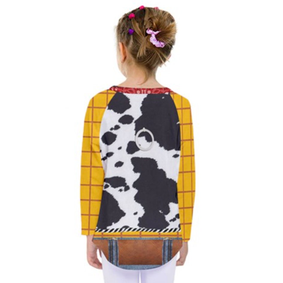 Kid's Woody Toy Story Inspired Long Sleeve Shirt