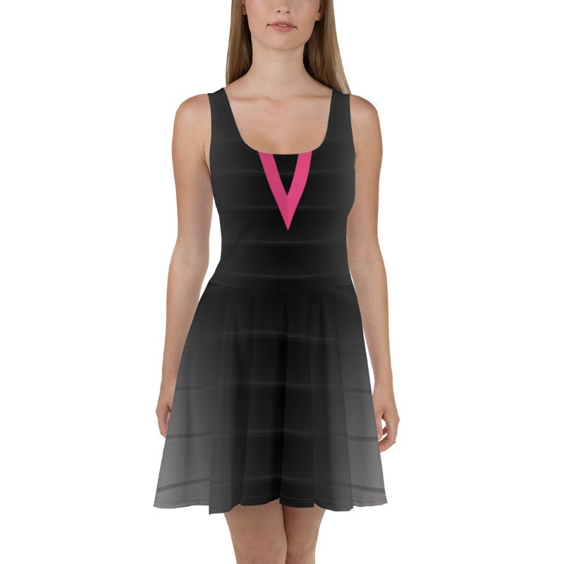 Edna Mode The Incredibles Inspired Skater Dress