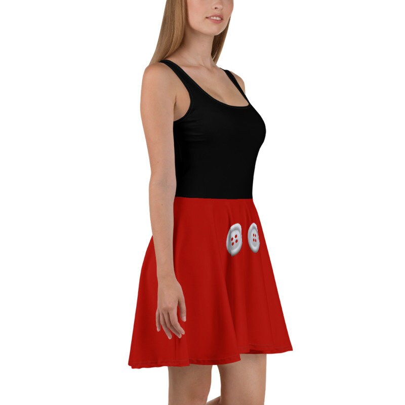 RUSH ORDER: Mickey Inspired Skater Dress
