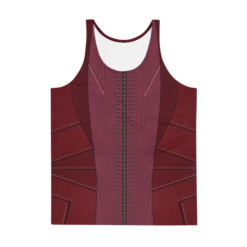 Wanda Scarlet Witch Inspired Unisex Tank Top