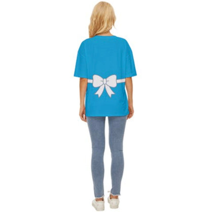 Women's Alice in Wonderland Inspired Oversized Shirt