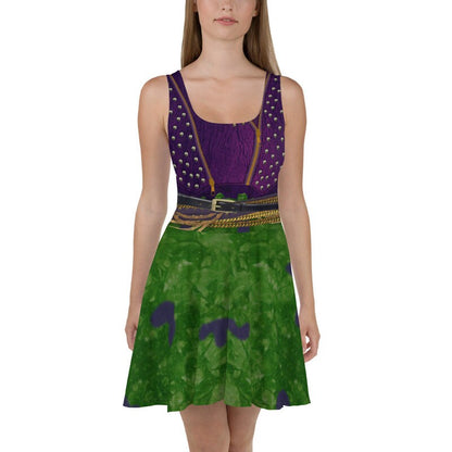 RUSH ORDER: Women's Mal Descendants Inspired Skater Dress