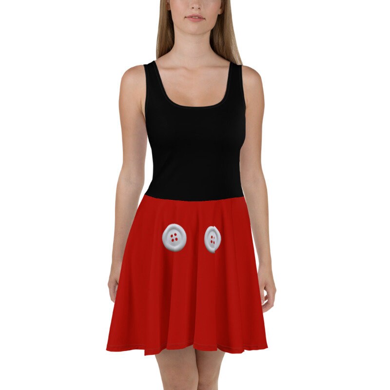 Mickey Inspired Skater Dress