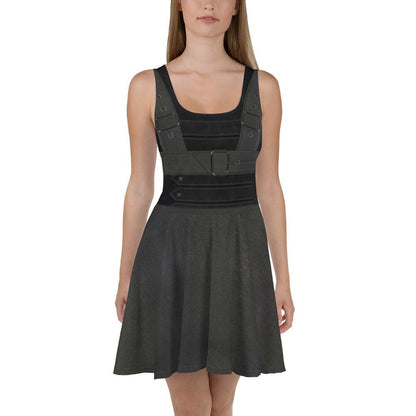 Bucky Winter Soldier Inspired Skater Dress