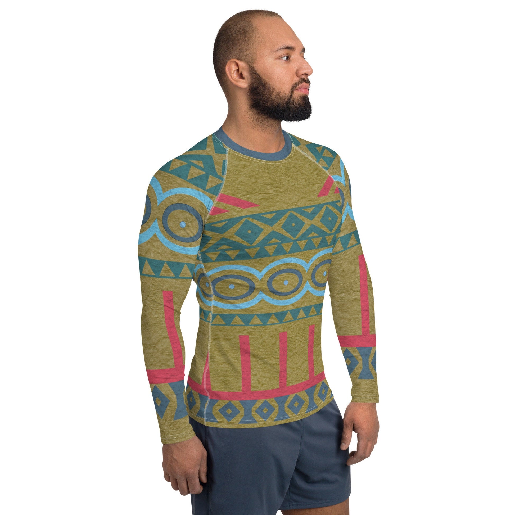 Men's Wandering Oaken Frozen Inspired ATHLETIC Long Sleeve Shirt