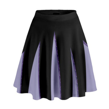 Ursula The Little Mermaid Inspired High Waisted Skirt