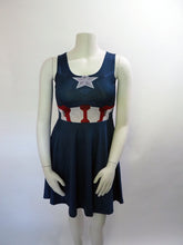 RUSH ORDER: Captain America The Avengers Inspired Skater Dress