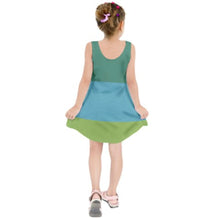 Kid's Evil Stepsister Drizella Cinderella Inspired Sleeveless Dress